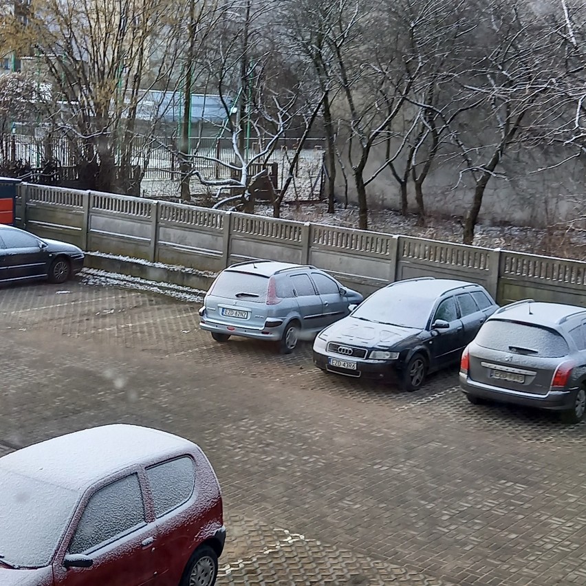 Taki śnieżny i słoneczny poranek w Zduńskiej Woli 5 marca