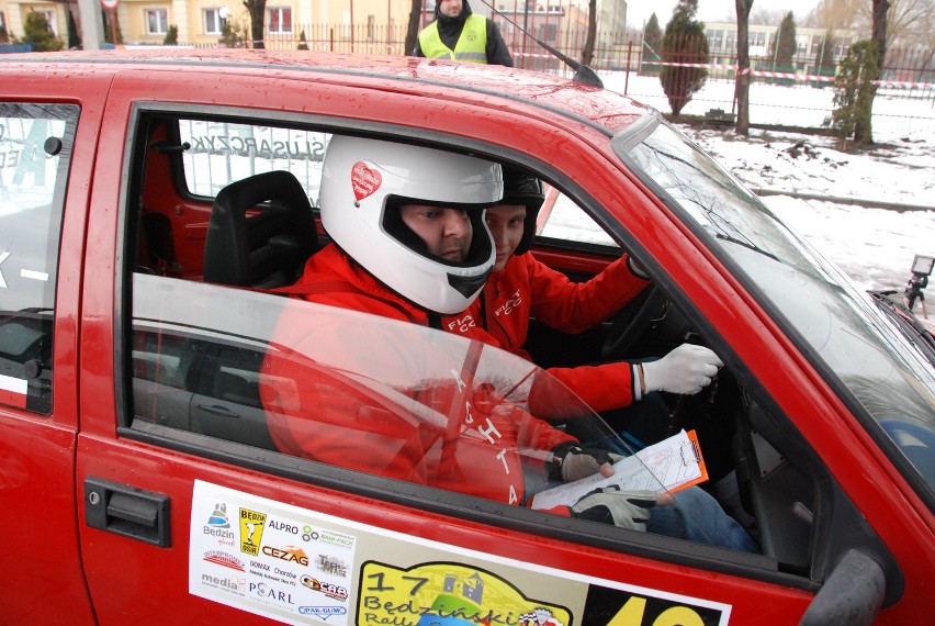 Zimowy Rally Sprint w Będzinie po wodzie [ZDJĘCIA]