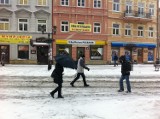 Zima w Lublinie: Ślisko na ulicach i chodnikach (FOTO)