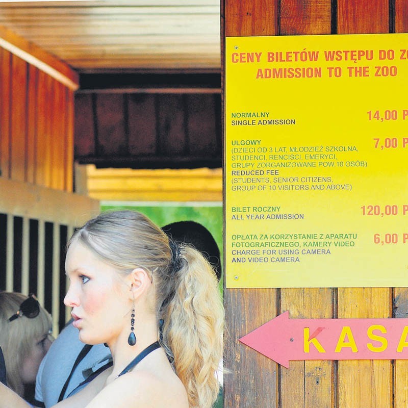 Krakowski ogród zoologiczny nie ma w ofercie biletów dla...