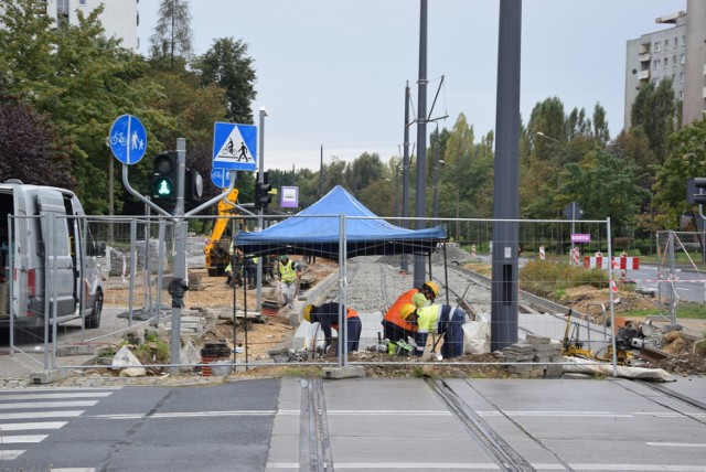 Budowa nowej linii tramwajowej w Częstochowie potrwa przynajmniej do późnej wiosny 2021 roku