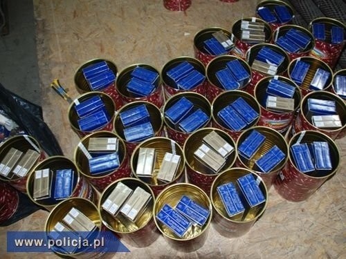 Gang z Pomorza i Kujaw przemycił 200 milionów sztuk papierosów