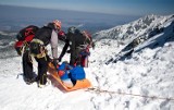 Akcja ratunkowa w Tatrach. Trójka turystów uratowana