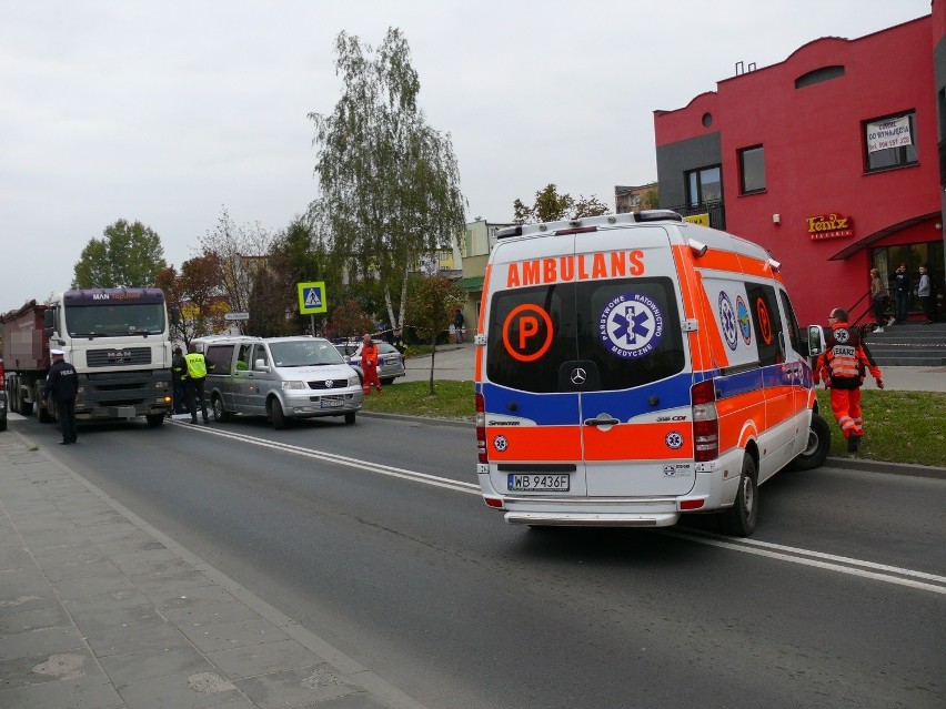 Bełchatów: Tir śmiertelnie potrącił dziecko [ZDJĘCIA]