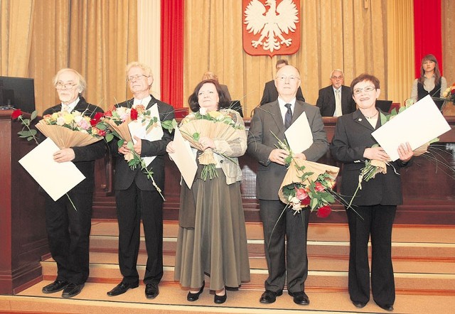 Nagrody Miasta Łodzi otrzymali Marian Glinkowski, Marek Janiak, Sława Lisiecka, Michał Serweryński oraz Wielisława Warzywoda-Kruszyńska.