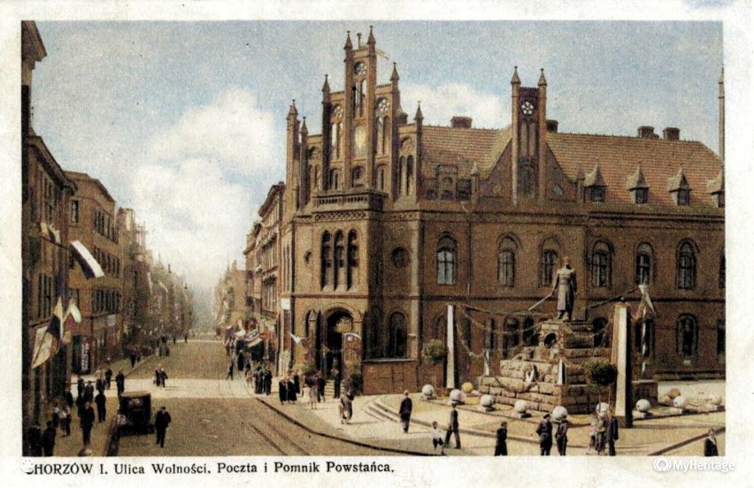 Tak wyglądał Chorzów 105 lat temu, gdy Polska odzyskała niepodległość! Zobacz to. Cofnijmy się do roku 1918...