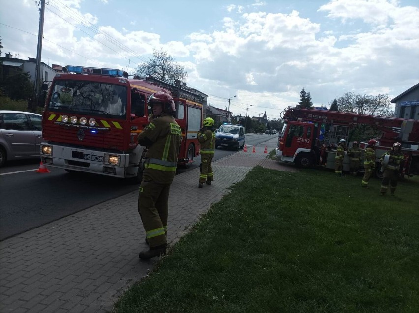 Kolejny pożar pustostanu przy Joanny Żubr w Wieluniu. Drugi...