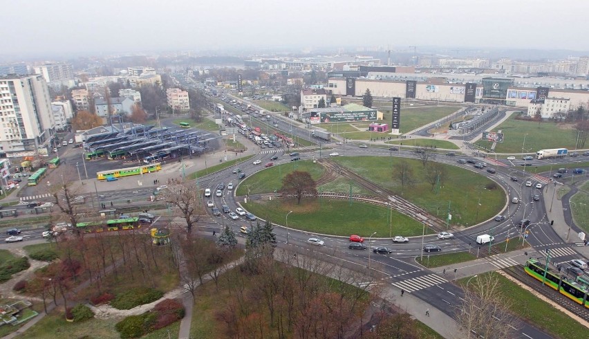 Prace przy przebudowie ronda Rataje rozpoczną się wiosną...