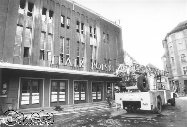 Wrocław 19.01.1994Teatr od ulicy Gabrieli Zapolskiej