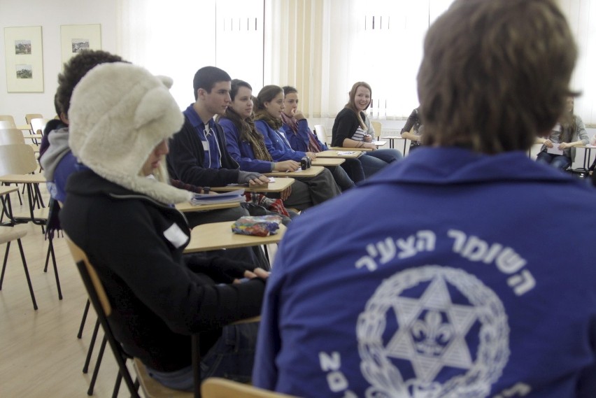 Młodzież z Izraela w Zespole Szkół nr 1 im. Grabskiego