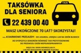 W Inowrocławiu rusza druga edycja programu "Taksówka dla seniora"