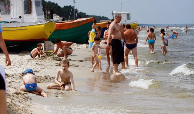 Wiele odcinków plaż nad polskim morzem jest potencjalnie niebezpiecznych