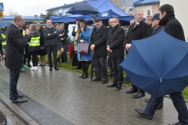 Otwarcie ul. Armii Krajowej w Żukowie, 20.11.2015