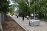 Park miejski w Śremie: podejrzeliśmy, jak wygląda "plac budowy" w parku przy ul. Poznańskiej