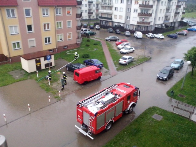 Tak przedstawiała się sytuacja na osiedlu we wtorek (27 maja).