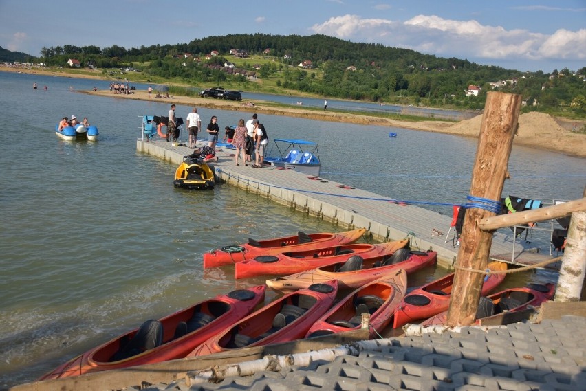 Jezioro Mucharskie. Lato 2022