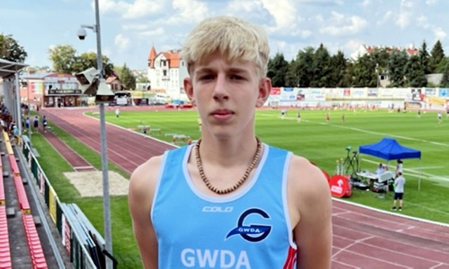 Hubert Olszewski podczas Ogólnopolskiego Mityngu w Chojnicach ustanowił rekord życiowy w biegu na 300 m przez płotki