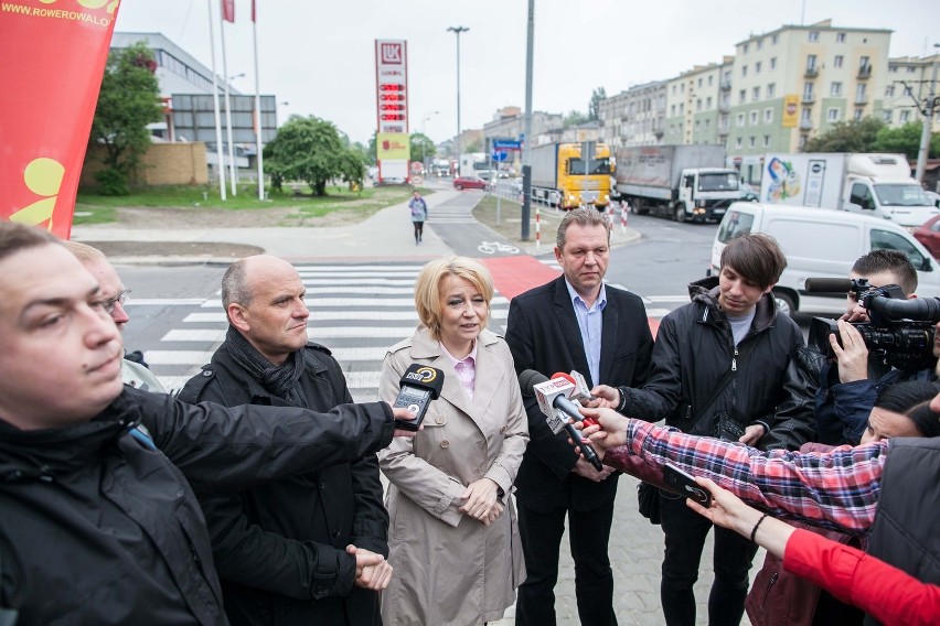 Nowa ścieżka rowerowa w Łodzi. Otwarto drogę na Widzew [ZDJĘCIA]