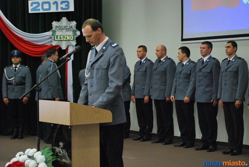 Obchody święta policji w Lesznie odbyły się 19 lipca w auli...