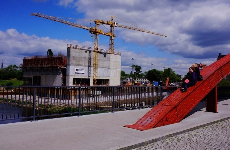 Budowa Interaktywnego Centrum Historia Ostrowa Tumskiego.