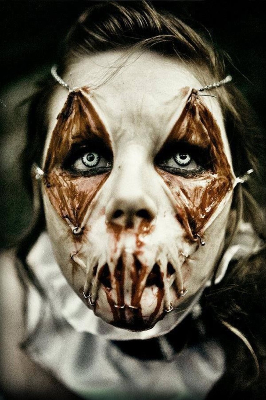 Najstraszniejsze makijaże na Halloween jakie kiedykolwiek widziałeś! [ZDJĘCIA]