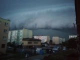 Sobotnia burza nad Tomaszowem Mazowieckim i regionem na zdjęciach naszych Czytelników [FOTO]