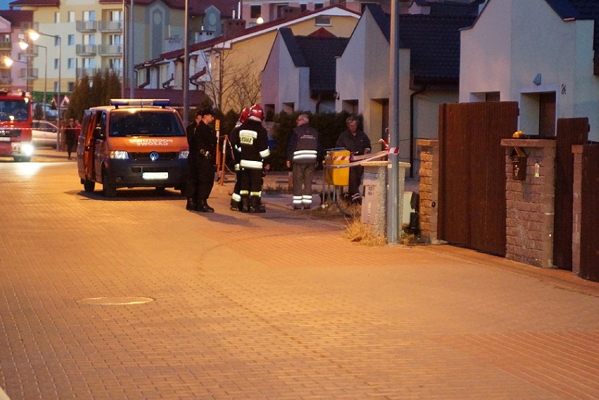 Na Bujnickiego w Kaliszu doszło do uszkodzenia gazociągu