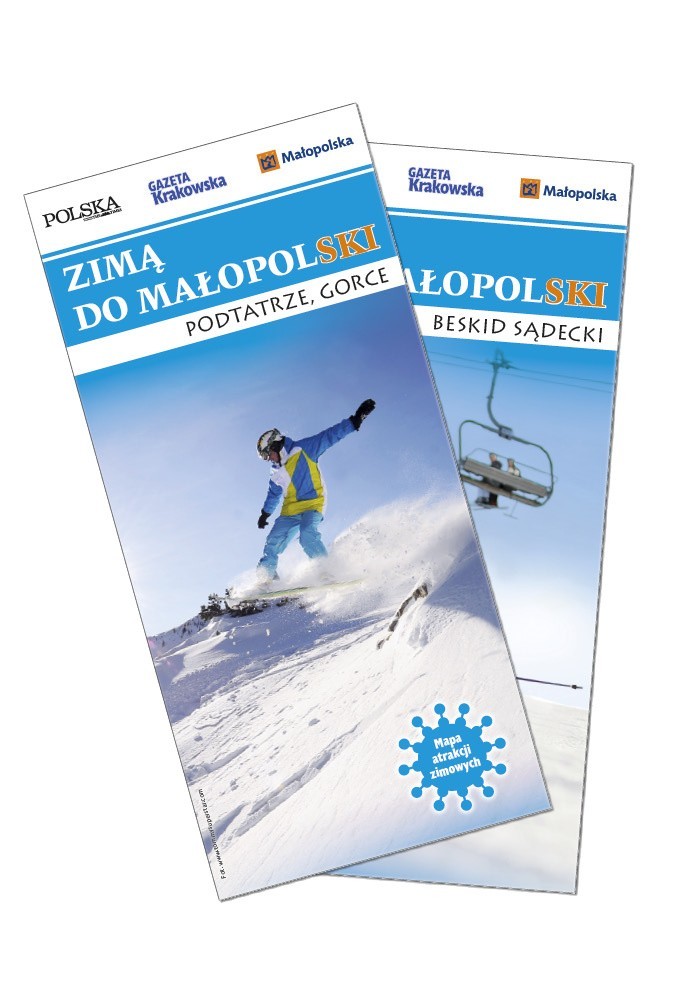 Zimą do Małopolski - aktualne mapy narciarskie z &quot;Gazetą Krakowską&quot;!