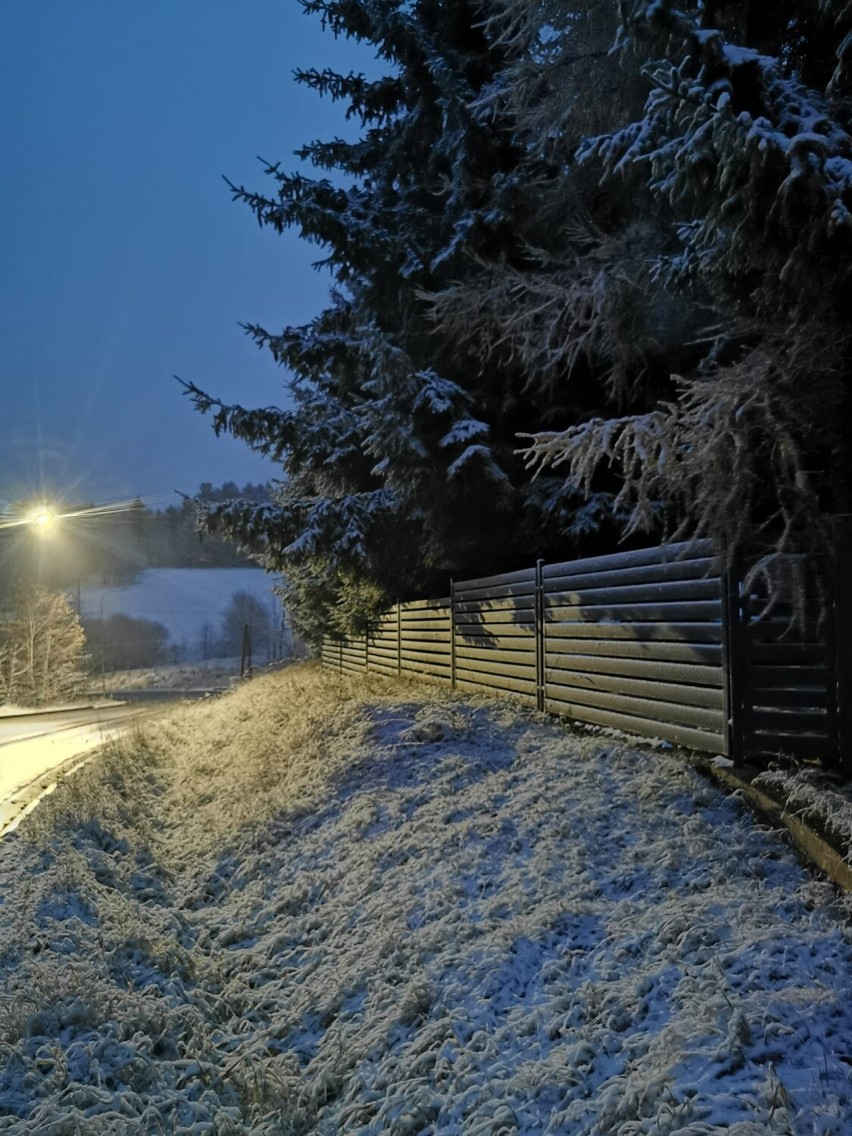 Pierwszy Śnieg w Wałbrzychu i okolicach. Są miejsca, gdzie...