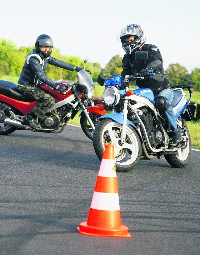 Szkolenia cieszą się dużą popularnością motocyklistów