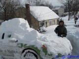Atak zimy w Shelton w USA [zdjęcia]