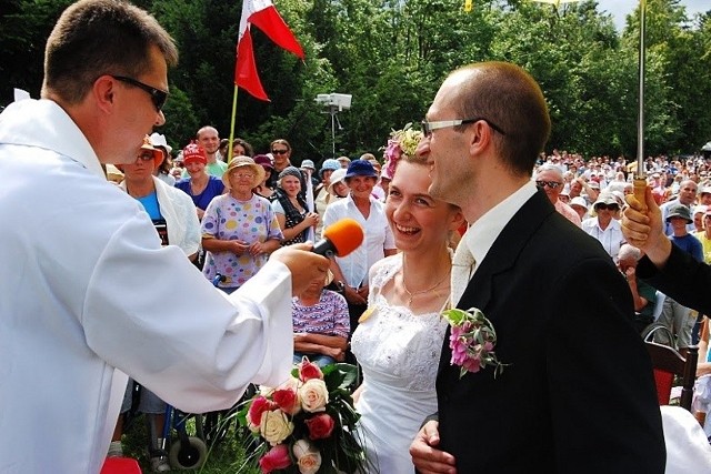Ślub na szlaku lubelskiej pielgrzymki