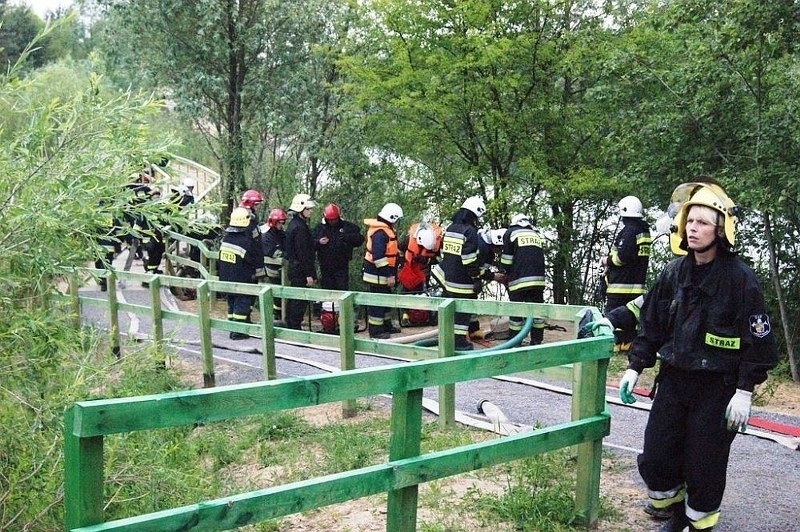 Mosina: Ćwiczenia strażaków &quot;Wieża 2012&quot; w Pożegowie [ZDJĘCIA]