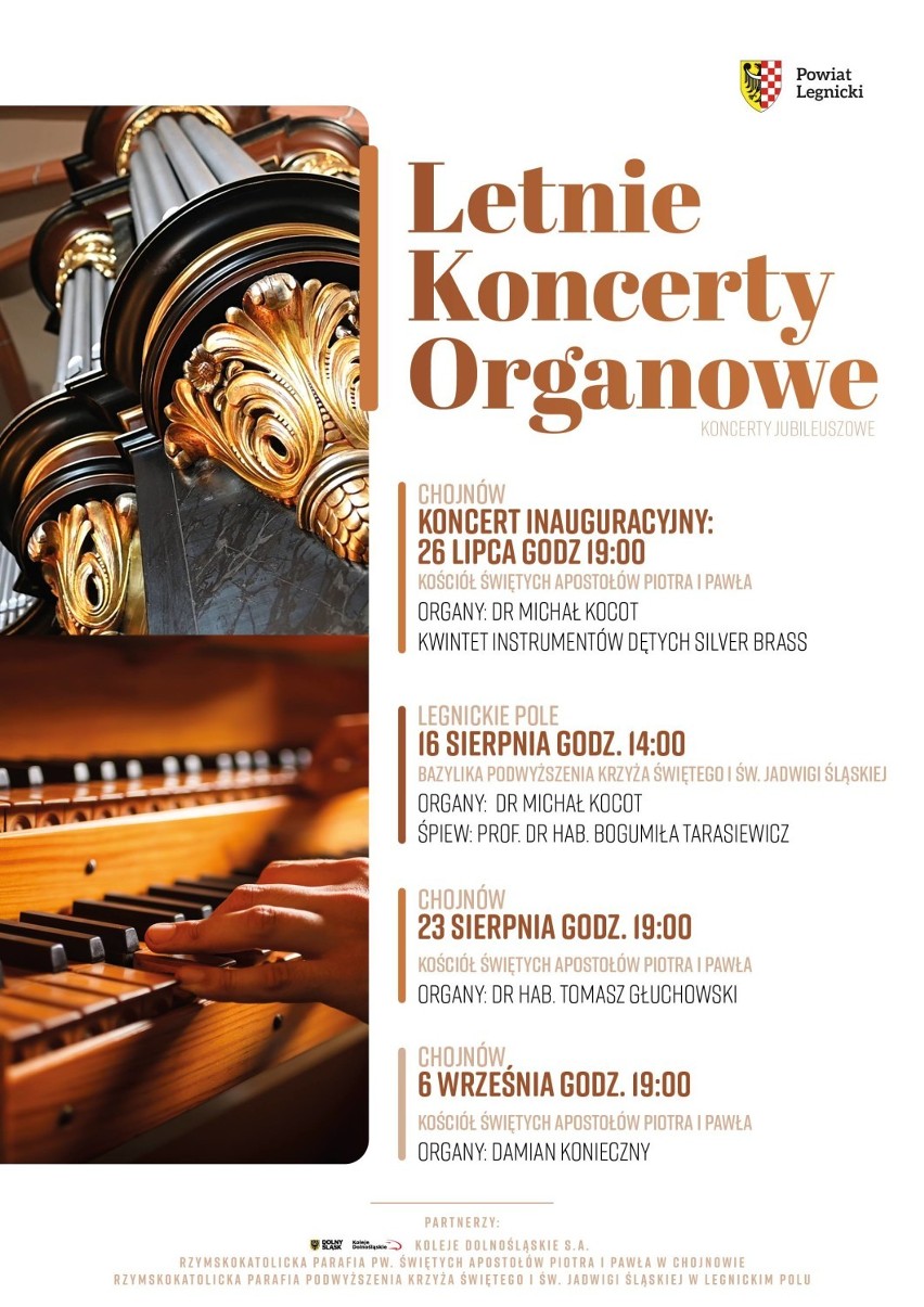 Ruszają Letnie Koncerty Organowe w Chojnowie i Legnickim Polu [HARMONOGRAM]