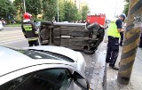 Wrocław: Wypadek na Wyszyńskiego. Cztery osoby ranne (ZDJĘCIA)