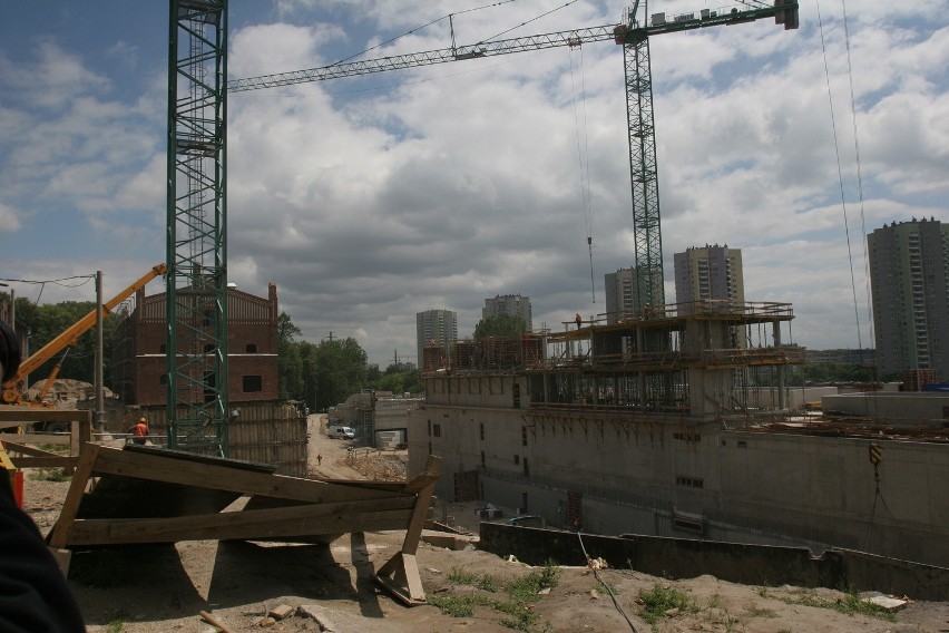 Tego nie zobaczycie na żywo. Nasi reporterzy na budowie Muzeum Śląskiego