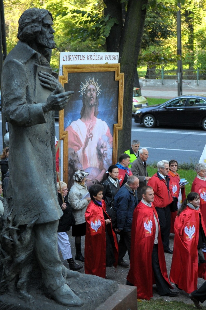 Marsz dla Jezusa Króla Polski w Lublinie (WIDEO, ZDJĘCIA)