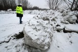 Kraków: śnieżna hałda topnieje [ZDJĘCIA]