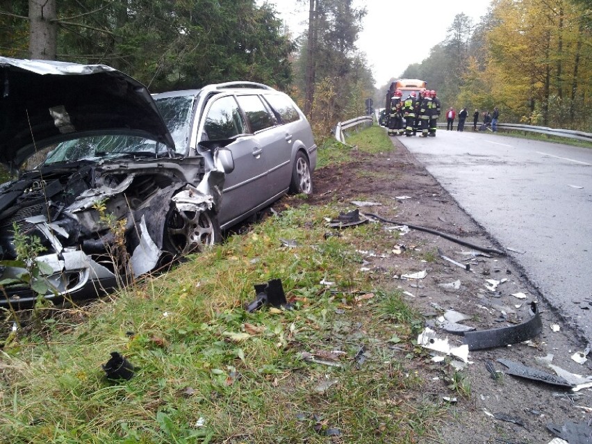 Wypadek na ul. Marynarki Wojennej w Wejherowie