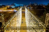 Gdańsk. Świąteczne iluminacje w Parku Nadmorskim im. Ronalda Reagana robią wrażenie