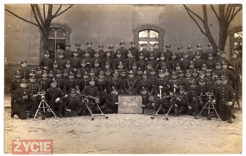 1 kompania CKM 56 Pułku Piechoty Wielkopolskiej w latach 20....