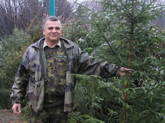 Lasy Nadleśnictwa Węgierska Górka patroluje m.in. Józef Biegun