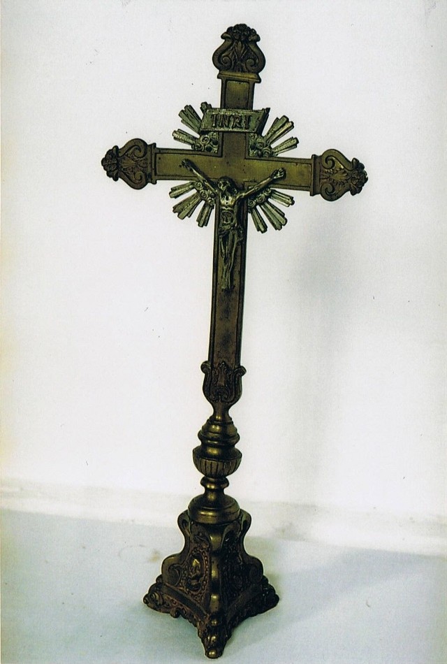 Neobarokowy krucyfiks z końca XIX wieku