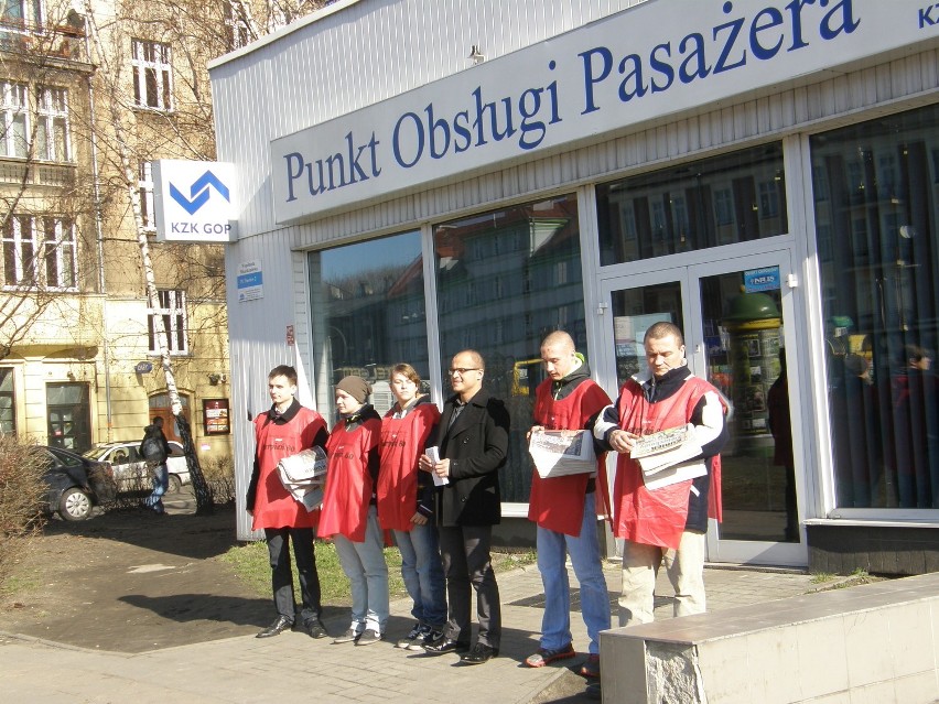 Gliwice: Protest związkowców przeciwko podwyżkom cen biletów autobusowych