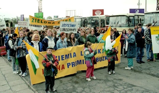 Los naszego regionu spoczywał w rękach polityków, ale mieszkańcy opowiadali się za województwem lubuskim