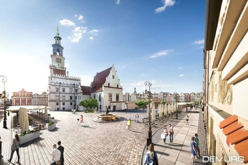 Tak będzie wyglądał poznański Stary Rynek po przebudowie, o...