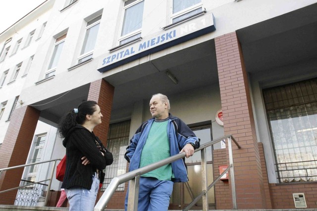 Marian Woźniak leczy się w sosnowieckim szpitalu. Wierzy, że planowane zmiany wyjdą placówce na dobre