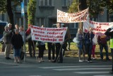 Kraków: nieudany protest na Alejach Słowackiego [ZDJĘCIA]