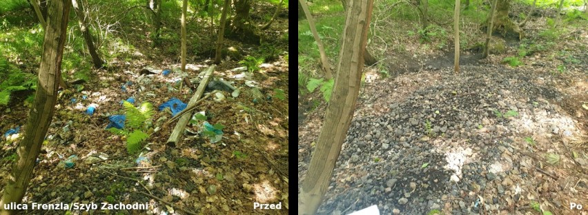 Bytom: Zlikwidowano kolejne dzikie wysypiska. Śmieci usunięto z terenu położonego przy ul. Kędzierzyńskiej, Frenzla i Szyb Zachodni