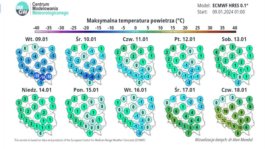 Jak długo potrwa zima w Obornikach? Ile stopni pokażą nasze termometry w najbliższych dniach?